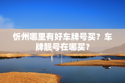 忻州哪里有好车牌号买？车牌靓号在哪买？-第1张图片-车牌靓号网