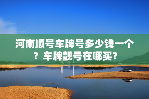 河南顺号车牌号多少钱一个？车牌靓号在哪买？-第1张图片-车牌靓号网