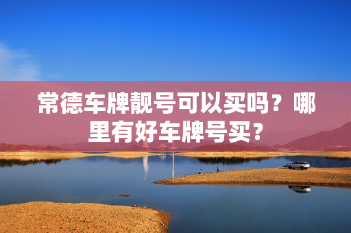 常德车牌靓号可以买吗？哪里有好车牌号买？-第1张图片-车牌靓号网