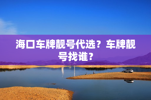 海口车牌靓号代选？车牌靓号找谁？-第1张图片-车牌靓号网