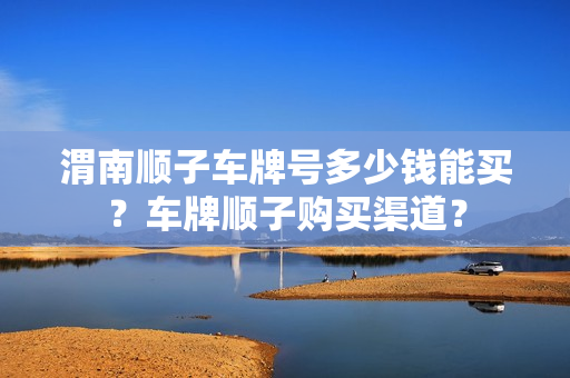 渭南顺子车牌号多少钱能买？车牌顺子购买渠道？-第1张图片-车牌靓号网