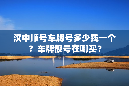 汉中顺号车牌号多少钱一个？车牌靓号在哪买？-第1张图片-车牌靓号网