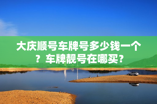 大庆顺号车牌号多少钱一个？车牌靓号在哪买？-第1张图片-车牌靓号网