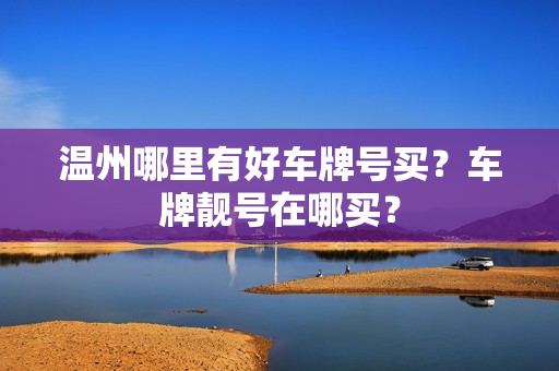 温州哪里有好车牌号买？车牌靓号在哪买？-第1张图片-车牌靓号网