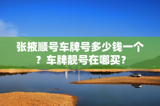 张掖顺号车牌号多少钱一个？车牌靓号在哪买？-第1张图片-车牌靓号网