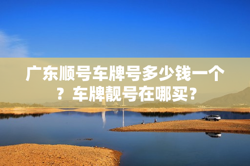 广东顺号车牌号多少钱一个？车牌靓号在哪买？-第1张图片-车牌靓号网