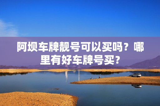 阿坝车牌靓号可以买吗？哪里有好车牌号买？-第1张图片-车牌靓号网