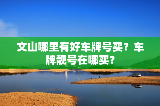 文山哪里有好车牌号买？车牌靓号在哪买？-第1张图片-车牌靓号网