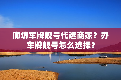 廊坊车牌靓号代选商家？办车牌靓号怎么选择？-第1张图片-车牌靓号网