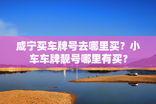 咸宁买车牌号去哪里买？小车车牌靓号哪里有买？-第1张图片-车牌靓号网