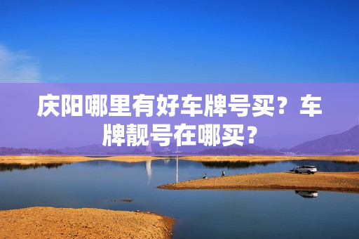 庆阳哪里有好车牌号买？车牌靓号在哪买？-第1张图片-车牌靓号网